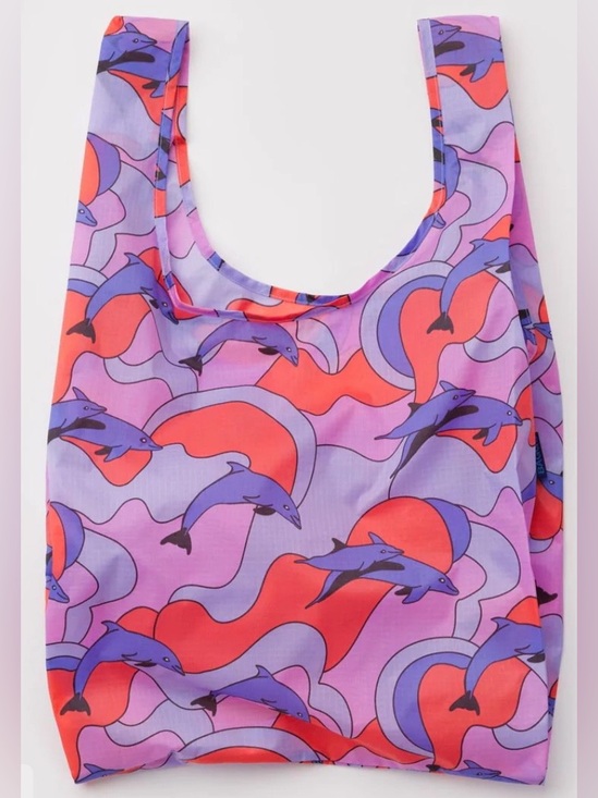 BAGGU Handbags - BAGGU Standard Bag - Dolphins